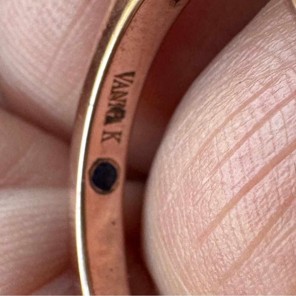 Vanna K CZ Ring in Rose Gold Plated 925 Sterling Silver - Picture 6 of 10